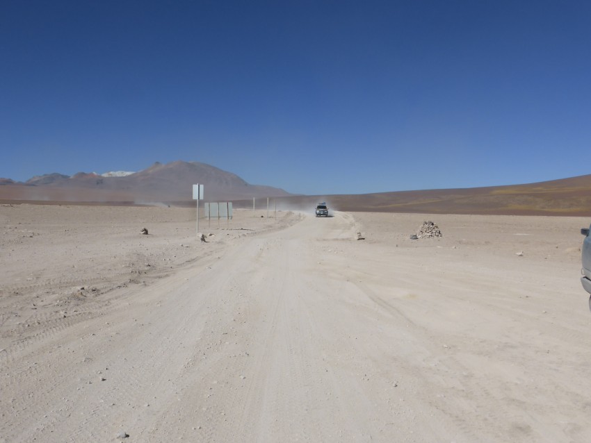 The Chilean-Bolivian border.